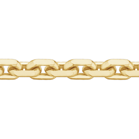 Браслет из золота якорное плетение шириной 2,2 мм - купить по цене 25000руб . в интернет-магазине goldax.ru