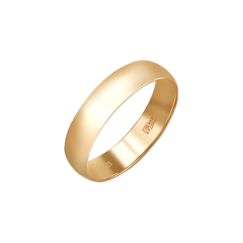 Золотое кольцо без вставки