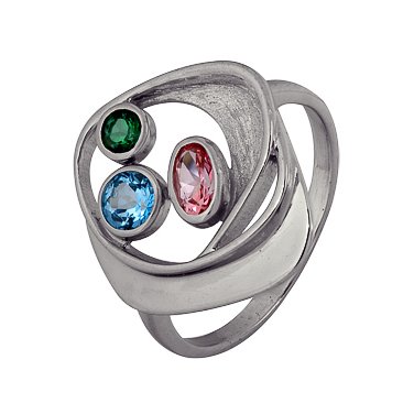 Кольцо из серебра с топазом Кольцо из серебра с топазом