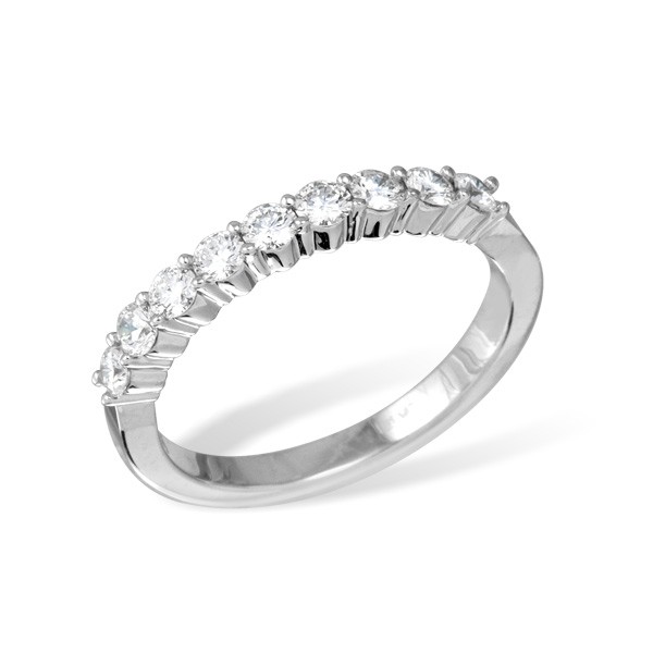 Кольцо из белого золота с бриллиантами Кольцо из белого золота с бриллиантами