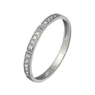 Кольцо из белого золота с бриллиантами Кольцо из белого золота с бриллиантами