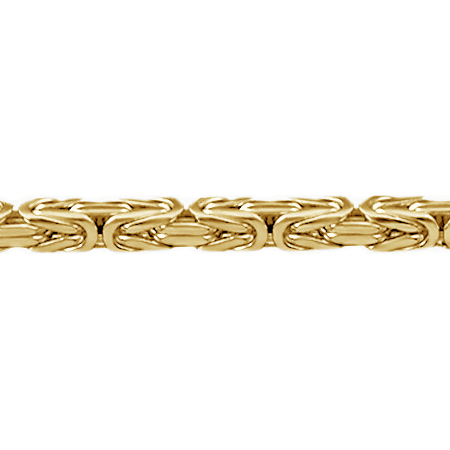 Браслет из золота Лисий хвост квадратный шириной 3,7 мм - купить по цене84200 руб . в интернет-магазине goldax.ru