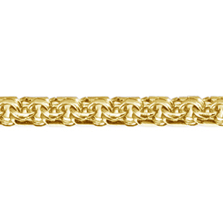 Золотая цепочка бисмарк 100 грамм, 9,3 мм - купить по цене 416000 руб . винтернет-магазине goldax.ru