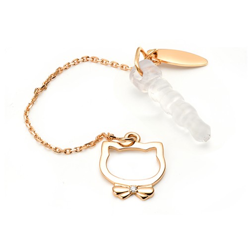 Золотая подвеска с бриллиантом Золотая подвеска с бриллиантом