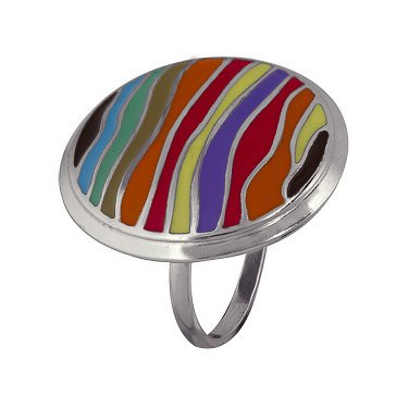 Кольцо из серебра без вставок Кольцо из серебра без вставок