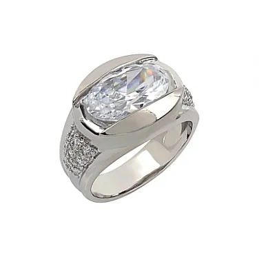 Кольцо с фианитом Кольцо с фианитом