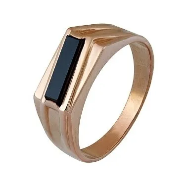 Печатка из серебра с фианитами Печатка из серебра с фианитами