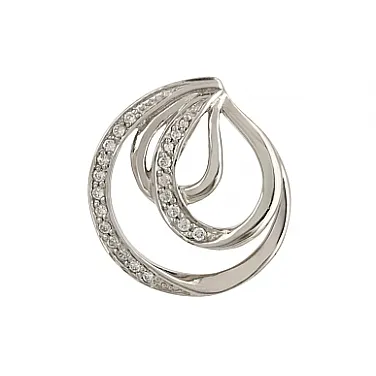 Подвеска с фианитами Подвеска с фианитами