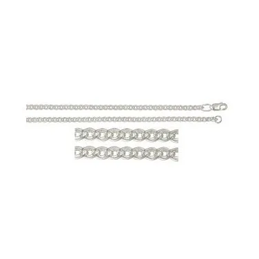 Цепочка из серебра без вставок длиной 40см. Цепочка из серебра без вставок длиной 40см.
